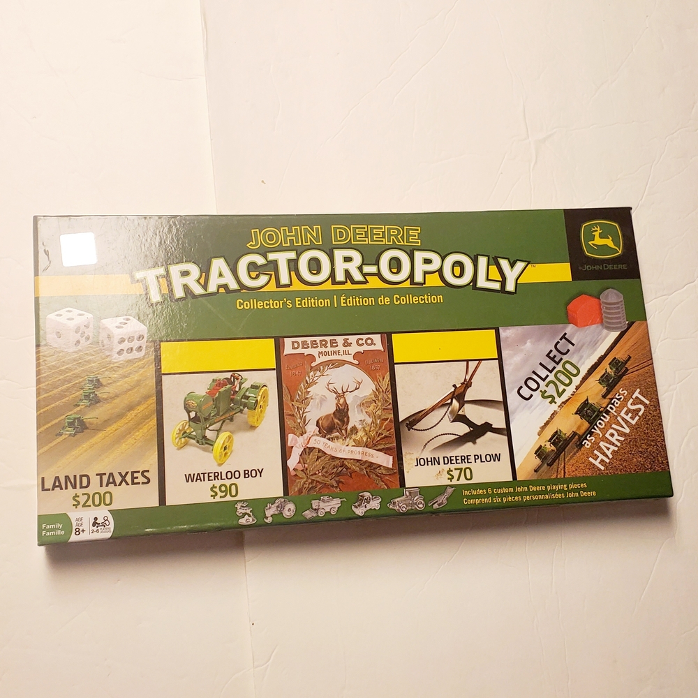 John Deere Tractor-Opoly Board Game